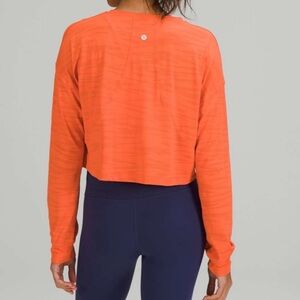 Lululemon Muscle Love Long Sleeve Shirt *Tiger Mesh
Warm Coral